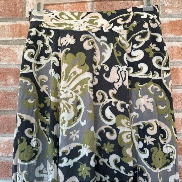 Free People Young Thing Maxi Mini Combo Wrap Skirt Women’s 6 Paisley Boho - Picture 7 of 10